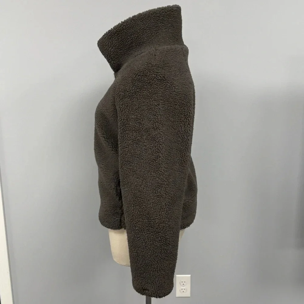 NWT Haily’s Love Jacket XXL Gray Teddy Bear Sherpa Penny Land Boho Lana 2X fuzzy